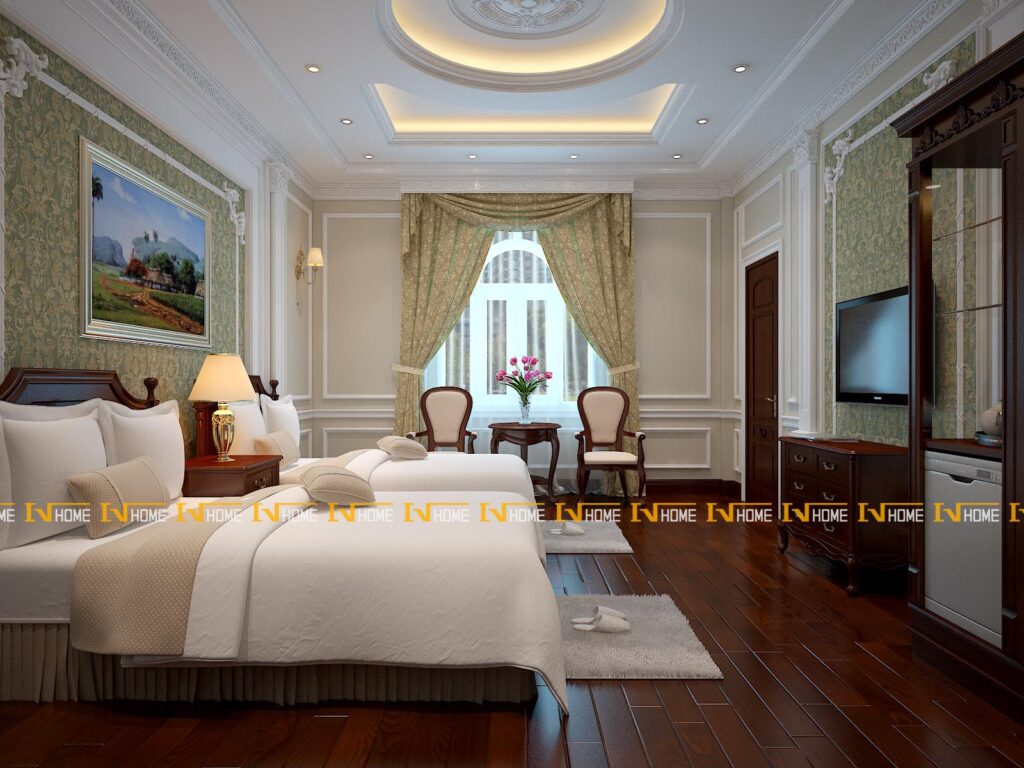 160916-3, Thiết kế phòng ngủ khách sạn tại Đà Lạt.